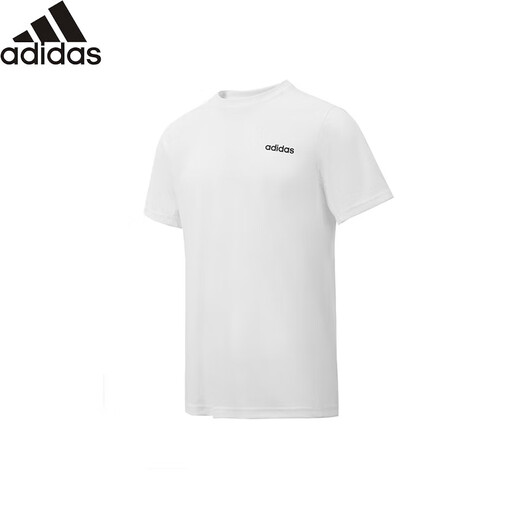Adidas (adidas) Лето дышащие и универсальные быстрое сухой тренировочный спорт и повседневные короткие рукава XL Size