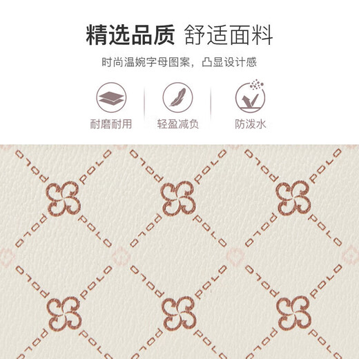 POLO handbag women's wallet women's long card bag clutch bag women's multi-card slot wallet printed women's bag birthday gift