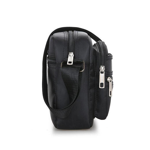 Tang Xiaosheng collectionne le sac d'épaule argent sac à bandoulière décontracté sac masculin avec un sac d'épaule imperméable Business Wallet Multi-couche