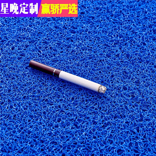 Star Night Thickened Silk Circle Floor Mat Anti-slip Silk Entry Door Mat Plastic Red Floor Mat Dust-proof Door Elevator Hotel Welcome Red Whole Roll 1.2m*18m (Thickened 15mm)