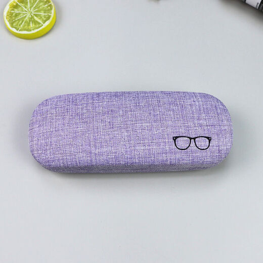 
Kissed glasses box imitating the pressing of men and women giving mirror cloth ins simple retro portable myopia reading glasses box random color mirror cloth + eye box