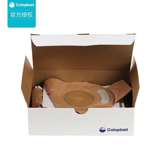 
Kanglebao stoma pocket One-piece 15541/15251 Shengshu stoma pocket disposable anal bag feces bag Kanglebao 15251 translucent [5 pieces]