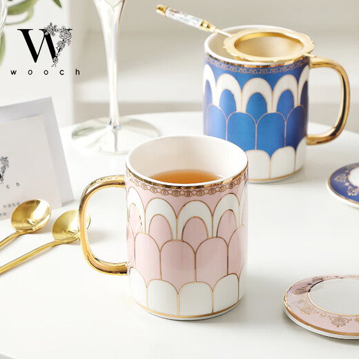 WOOCH Victoria cover cup gift box, high-value water cup, pair of mugs, housewarming, wedding and birthday souvenirs