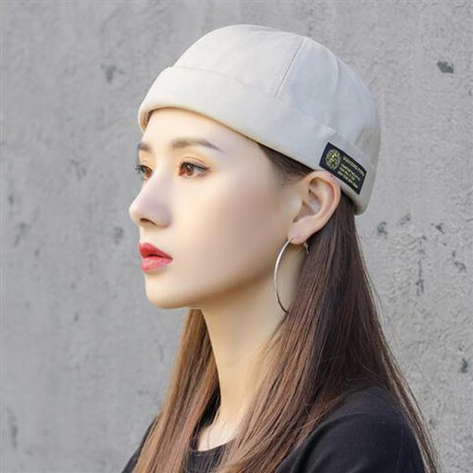 Shell Schwester Order Hut Frauen Melon Lederhut Vermieter Hut Yuppie Hooligan Hut Damen Hip Hop Wassermelonenhut Khaki Buzz Hut Khaki Verstellbar