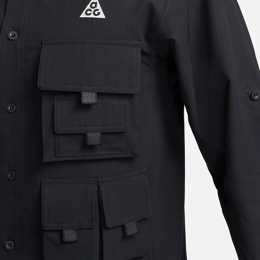 NIKE/耐克 ACG Dri-FIT 男士户外梭织翻领上衣 DN3937-010 2XL