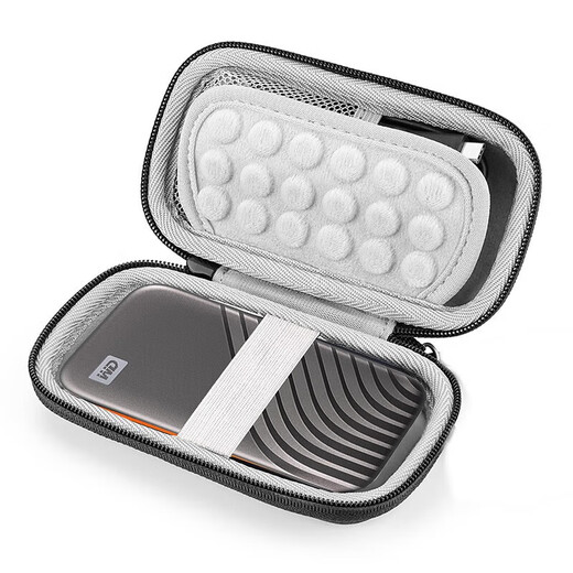 Western Digital mobile solid state drive protection case, universal solid state drive bag, storage bag, protection and shockproof My Passport accompanying SSD special hard shell bag