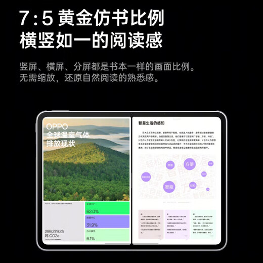 
OPPO [National subsidy 15%] OPPO Pad 3 New tablet oppopad3 Office games Learning and entertainment Xiaguang Zi丨8+256GB Official standard [National Joint Guarantee]