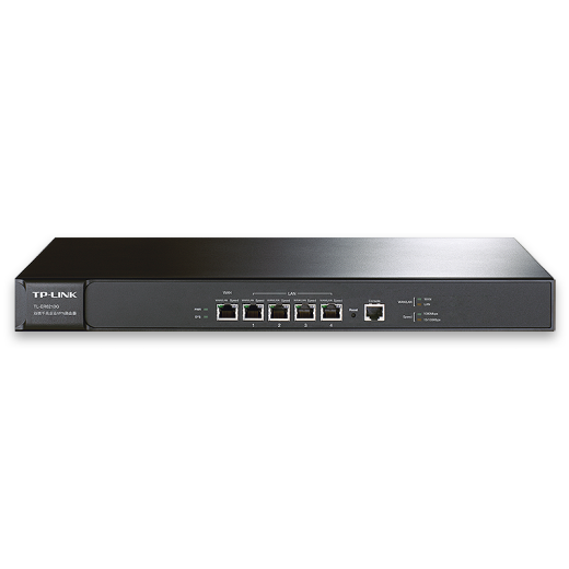 TP-LINK 全千兆端口 企业级有线路由器 商用高速稳定 ap管理器 大带机量 19英寸标准机架式 TL-ER6210G双核单WAN口 带机量1000