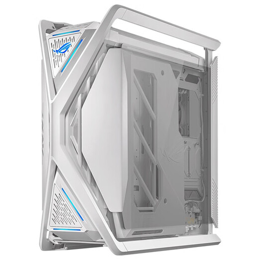 华硕（ASUS）ROG HYPERION 创世神机箱 铝合金X骨架/全塔机箱/支持EATX主板/双420水冷/GR701 GR701 创世神机箱 双C口 白色
