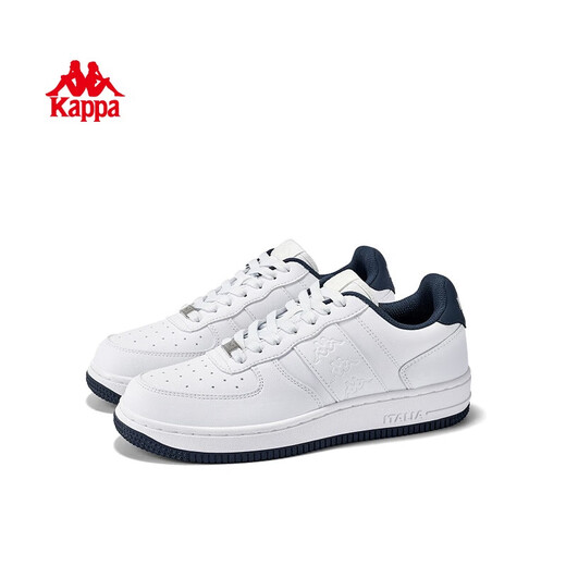 
Kappa official back-to-back thick-soled sports shoes for women in summer new versatile casual white shoes for women Haichang Blue 37