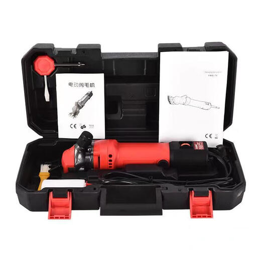 Yangwang Electric Wool Shearing Fader Machine de corte de lana eléctrica La alta potencia no duele la oveja de oveja cabra fader electricidad negra [690W] 13 dientes espolones 6 ajustes de velocidad 3 metros línea