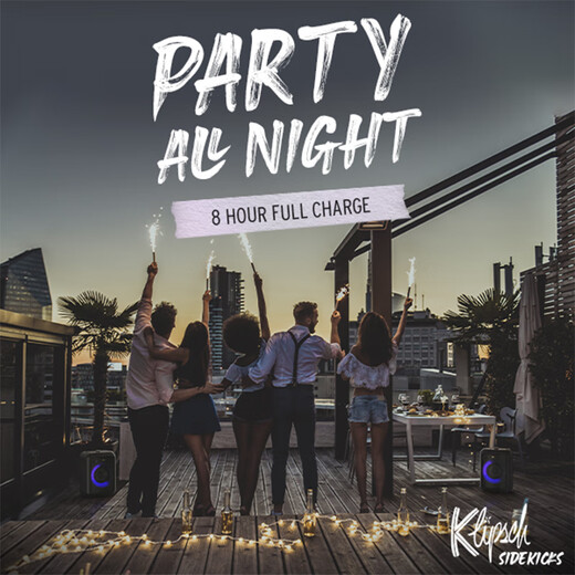 Klipsch GIG XL Karaoke Set Portable Speaker Square Speaker Trolley Speaker Speaker Speaker Home KTV Speaker Matt Black