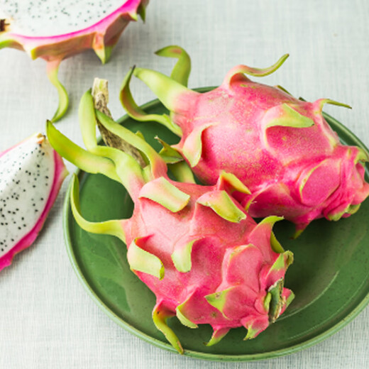 Jingxiansheng White Hearted Dragon Fruit imported from Vietnam, 2 packs, medium fruit, more than 300g per fruit, one piece shipped directly from the source