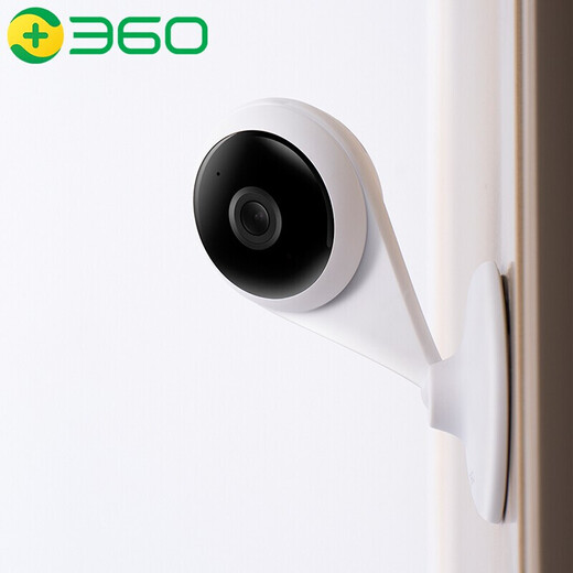 360 摄像头小水滴2K版家用300万智能摄像机 高清红外夜视 手机远程查看 无线WiFi网络监控器 小水滴5C+64G卡+读卡器+4米延长线
