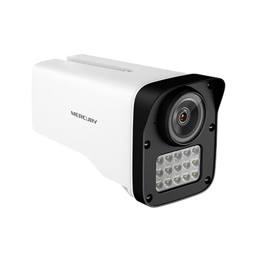 Mercury (MERCURY) Überwachungskamera, POE-betrieben, für den Innenbereich, wasserdichte Pistole, für Zuhause, kabelgebundene Netzwerkkamera, Mobiltelefon, Fernüberwachung, Stimme, Vollfarb-Nachtsicht, Wandmontage, Deckenmontage, 3 Millionen ultraklare Zwei-Wege-Sprache MIPC3294PW-4 mit 64G-Speicherkarte