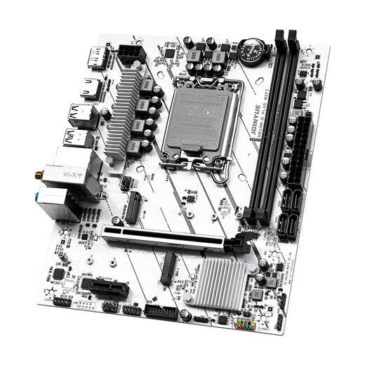 精粤H610M D PLUS D4 主板搭12100F/12400F全新办公电竞主板CPU套装 H610M-D PLUS WiFi【板载WiFi】 全新i3 12100F散片