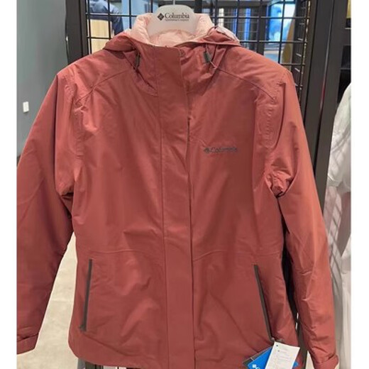 Columbia 23 autumn and winter new silver dot thermal energy women's down three-in-one windbreaker PL7204 679-23 new color L 165