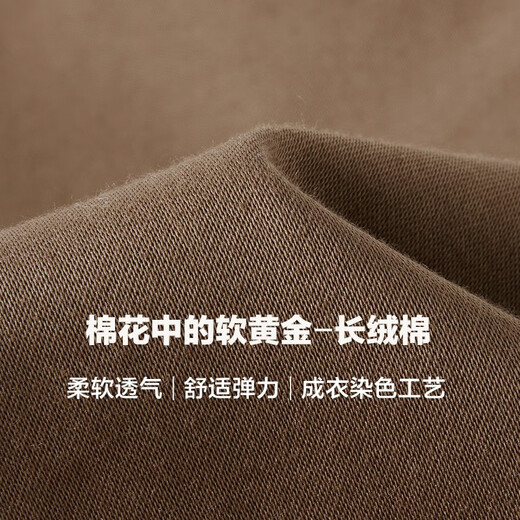 By Creations Bopin unstructured easy-care suit suit men's professional formal wear professional commuting flat lapel business suit coffee color 46 (170/88A)