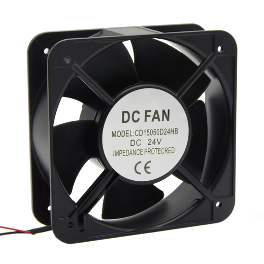 
Huilide Customized 8 Copper wire ball 15050/15051 chassis, cooling fan DC24V 15CM DC axial flow fan 15050 large motor ball model DC24V+ metal mesh