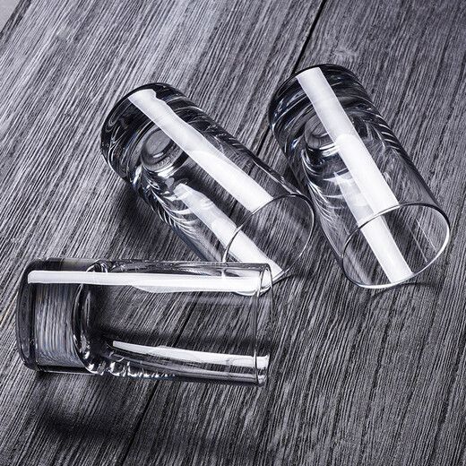 VINOS imported crystal glass white wine cup high-end one-two-two tasting wine spirits cup home with cup holder wine dispenser set 100ml two-two cups 6 pieces