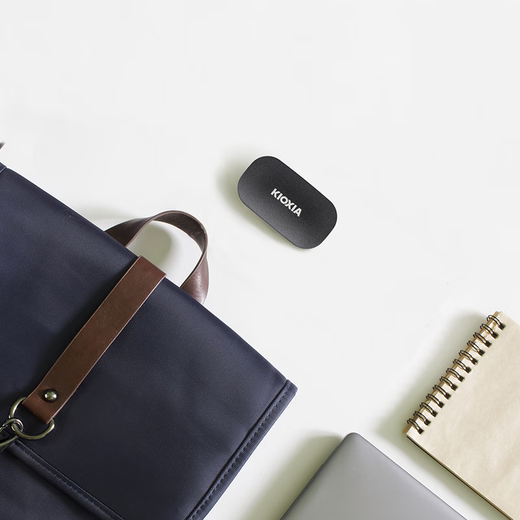 Kioxia Mobile Solid-State-Laufwerk, Mini, klein, modisch und tragbar, Hochgeschwindigkeit, Support Mobiltelefon, Computer, Tablet, PSSD, Leichtes XD20-Serie, 1 TB, Super Fast 1050MB/s