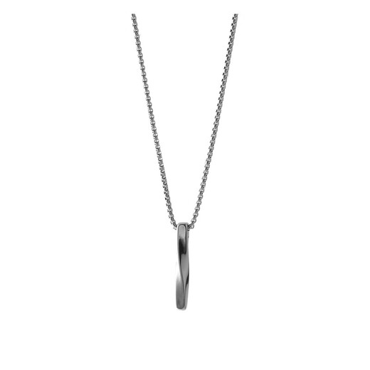 Feihua Versatile Necklace Men's Accessories Titanium Steel Boys Pendant Hip-Hop Niche Design Personality Trendy Sweater Chain Twisted Necklace 1 About 60cm + About 6cm Extension Chain