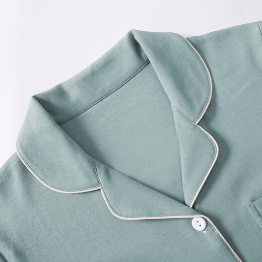 Femaiibo-Pyjamas für Frauen im Frühjahr und Herbst Baumwolle Langarm 2023 Neues Sommer Dünn Frauen japanischer Freizeitkleidung Set 9901-Krimson Red M (geeignet für 80-100Jin [Jin gleich 0,5 kg]) Qualitätsqualität