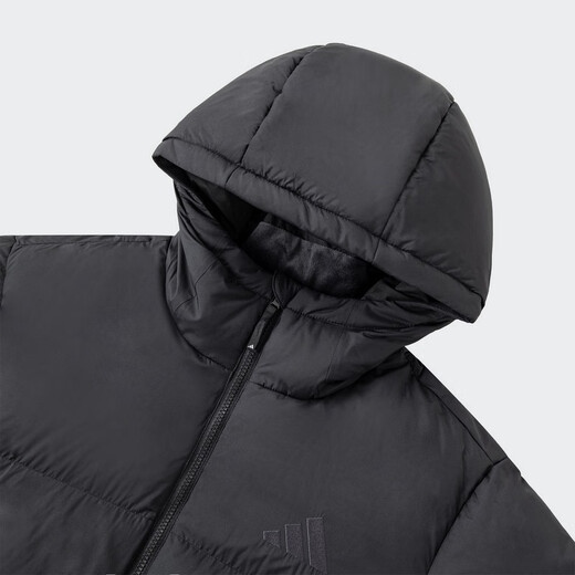 阿迪达斯 （adidas）羽绒服男装秋冬运动服保暖连帽男士夹克外套 JV6187 M 