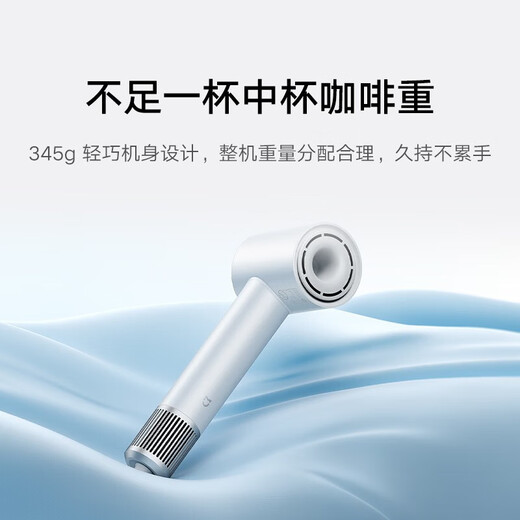 Mijia Xiaomi High-speed Hair Dryer H501 Portable Gentle Small Hurricane Hair Dryer Multiple Blow Modes Negative Ion Household High Wind Quick-drying Hair Dryer Fog Tea Gray