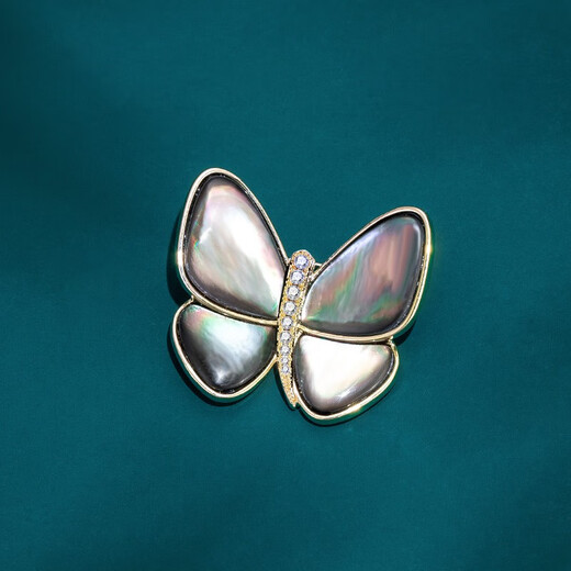 Qlady corsage brooch, high-end female brand, light luxury, anti-exposure pin, accessories, scarf buckle, Mother's Day birthday gift, white