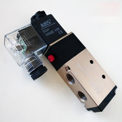 AKS pneumatic solenoid valve 4V210-08 24V two-position five-way reversing valve control valve 220V 4V210-08 (DC24V)