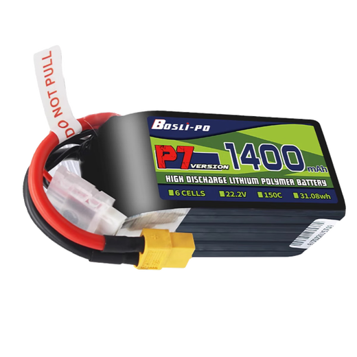 
Dr. Boss P7 battery 4S battery 6s crossing machine FPV model aircraft lithium battery 1300 1400 150C XT60 6S 22.2V 1050mAh 150C XT60 plug