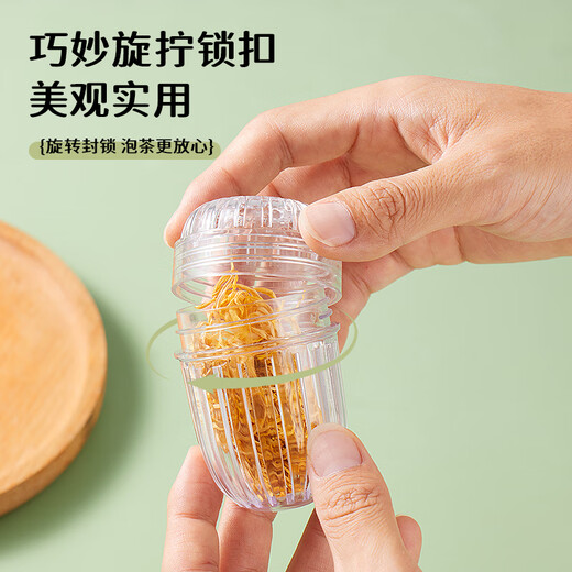 Baijie tea leakage tea filter Tritan material high temperature resistant tea filter tea warehouse tea water separator tea brewing tea ball 2 pieces