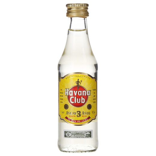 Alter Kapitän des Galle Sea Bacardi Weißer Rum Marybo Kokosnuss Rum Havanna Club kleine Flasche ausländischer Alkohol Barkeeper Basis Havana 3 Jahre Rum 50ml*6
