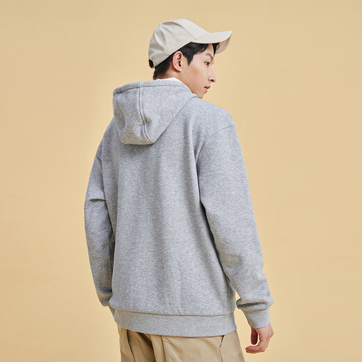 Sudadera Erke Hongxing para mujeres engrosadas cálidas otoño e invierno Tops deportes al aire libre jueves de manga larga pantalones pantalones pantalones para mujeres [1047] mika flor de pareja gris rogada lyer l