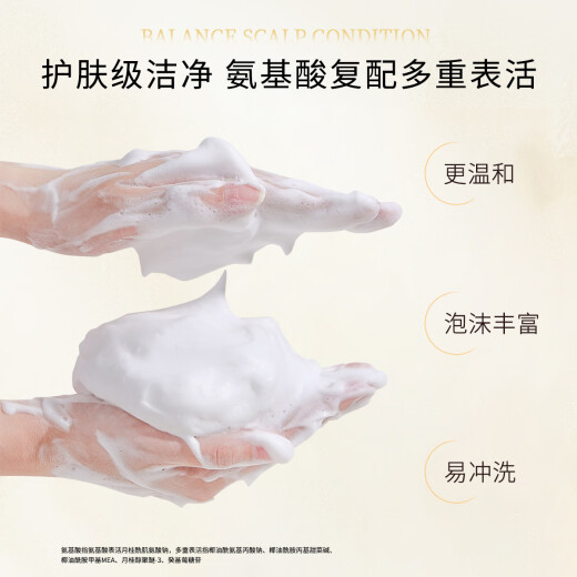 Ziyuan Jengibre Prevención del cabello Conjunto de champú Orchidaceae Leaf sin silicona Fuerte 535ml+200ml*2+60ml*2 Dry medio