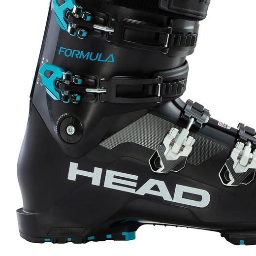 HEAD海德24/25款双板滑雪鞋男女道内高级定制款可注胶Formula110S 黑色 39