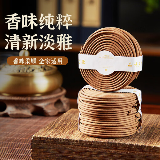 Jihuang sandalwood Nha Trang agarwood natural mugwort disc incense mosquito incense office home indoor incense soothing incense long-lasting high-quality aromatic wood to create a natural good fragrance (long lasting charm) Nha Trang agarwood 120 trays + without incense burner