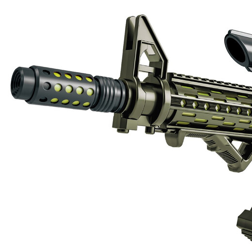 DONGFA Electric Sound and Light Toy Gun Sound Effect Luminous Submachine Gun Assault Rifle Boy Children's Day Gift for 3-6 Years Old