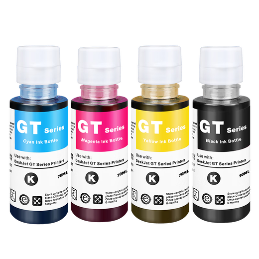 墨谦适用惠普HP Smart Tank 676 675 310 672 530打印机墨水墨仓式打印机墨水 四色墨水套装