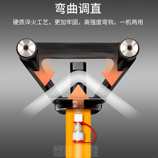 Yutairui portable hydraulic steel bar bending machine small electric fully automatic manual portable 28 type remote control model