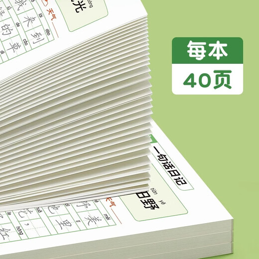 Liupintang one-sentence diary practice calligraphy copybook for first, second and third grade primary school students special calligraphy practice Chinese upper and lower volumes kindergarten young children's connection hard-pen calligraphy practice calligraphy book for children