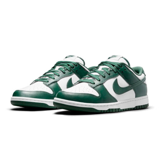 耐克（NIKE）Dunk Low Retro白绿 防滑耐磨 舒适百搭 男子低帮休闲鞋 DD1391-101 42.5