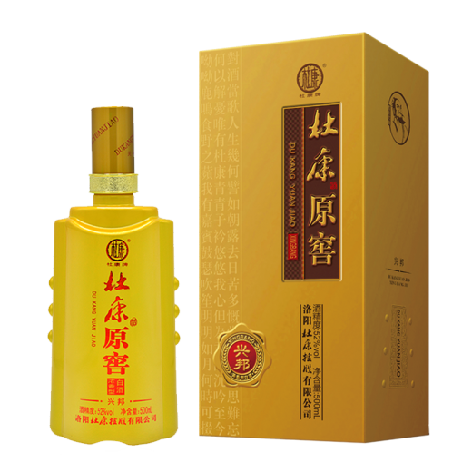 Heyuan Xiyun cultural famous wine Dukang Yuanjiao Xingbang wine 500ml pure grain brewed strong-flavor liquor 42 degrees 500ml single bottle