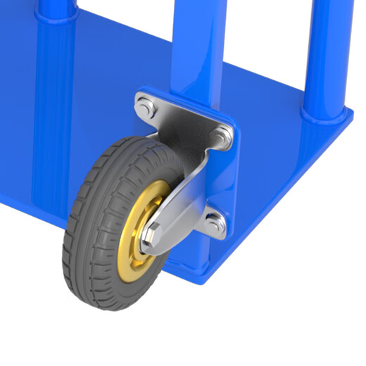 Haojiaju 40L oxygen bottle storage rack fixed rack cylinder anti-fall rack oxygen trolley nitrogen tank argon storage rack single bottle bracket | double chain reinforcement | free Fenghuo casters