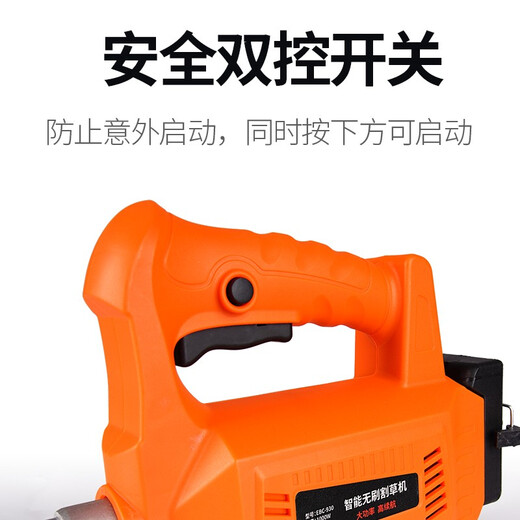 道什威尔（TOSRWELL）多功能家用电动割草机充电式大功率除草机锂电池打草机电动农具 顶配款3880W+30A+高枝锯+礼包