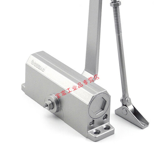 
Oubao 533 door closer 505 large double-section speed regulation hydraulic buffer door closer 120kg return spring Opel 603 bearing capacity 40-65kg hole distance 16819