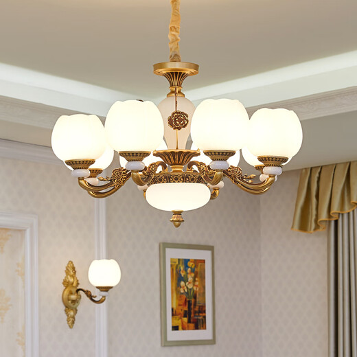 Andengbao living room chandelier modern simple European style dining room bedroom study 2025 new lighting hall lamp 8088 project customization deposit 5 Andengbao living room chandelier modern simple European style dining room bedroom study 2025 new lighting hall lamp 8088 project customization deposit 5
