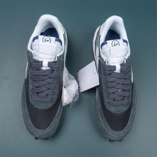 Shuidian ldwaffle rightning deconstruction zapatillas de running triparty thufle hombres y mujeres zapatos deportivos casuales DJ4877-001 DJ4877-300 Negro, azul y rojo 40