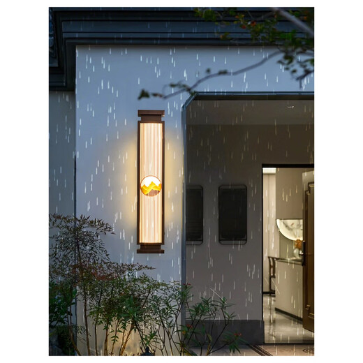Jing Liming Outdoor Wall Lamp Door Waterproof Exterior Wall Lamp Villa Garden Lamp Outdoor Door Wall Lamp Retro Entry Porch Lamp Please contact customer service for customization